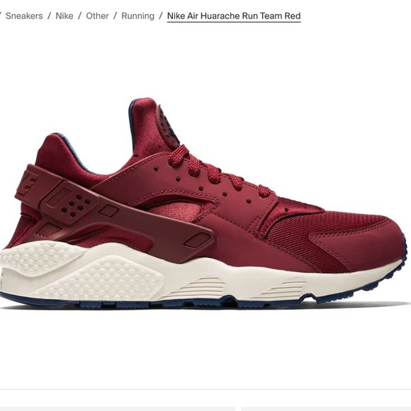 NIKE AIR Other - Nike Air Huarache Run Team Red Nike Air Huarache Run Team Red Sz 9.5